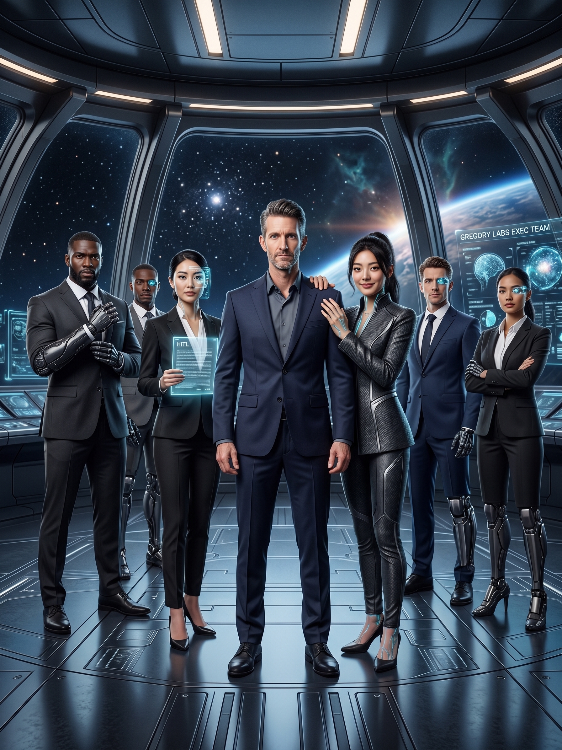Gregory Labs Executive Team & Sovereign Fleet